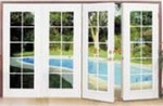 4-PANEL DOUBLE HINGED FRENCH DOOR  by ThermaTru  Classic-Craft Oak  10', 10'8