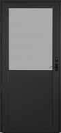 Provia Duraguard Aluminum Storm Door - #074 Flush Half-Lite w/Removable Sash