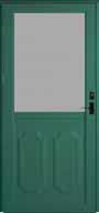 Provia Duraguard Aluminum Storm Door - #094 Provincial Half-Lite w/Removable Sash