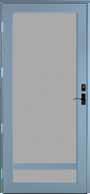 Provia Duraguard Aluminum Storm Door - #096-GV With Ventilated Bottom & Removable Top & Bottom Sashes
