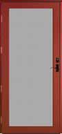 Provia Duraguard Aluminum Storm Door - #097-G Full View Screen Door (w/glass insert)