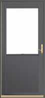Provia Spectrum Aluminum Storm Door - #274SH Half-Lite w/Invent Retractable Screen