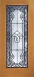 FIBERGLASS ENTRY DOOR by ThermaTru Classic-Craft Oak Full-Lite
