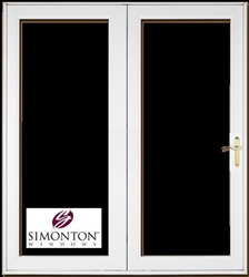 6' SINGLE HINGED FRENCH DOOR  Replacement  by Simonton  Prism Platinum Series