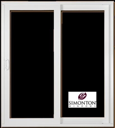 8' PATIO SLIDING GLASS DOOR  Replacement  by Simonton  perfeXion Narrow Frame Series