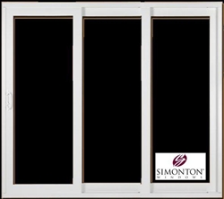9' PATIO SLIDING GLASS DOOR  8' Height Replacement  by Simonton  perfeXion Series
