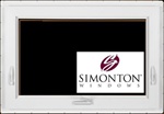SINGLE AWNING  New Construction Window  by Simonton  ProFinish Contractor Series