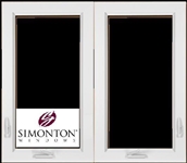 DOUBLE CASEMENT  New Construction Window  by Simonton  ProFinish Contractor Series